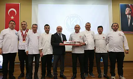 KAYÜ'de geleceğin şefleri önlüklerini giydi