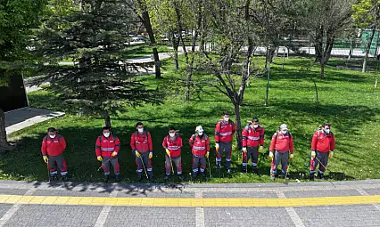 Kocasinan'da parklar ve bahçeler mercek altında