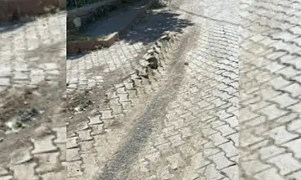 Kocasinan'da yol isyanı: Mahalle sakinleri çözüm bekliyor