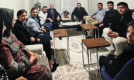 Kocasinan MHP,  Gazi Öner Bostanlı'yı ziyaret etti!