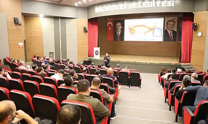 Kayseri'de deprem, sel ve yangına karşı hazırlık eğitimi