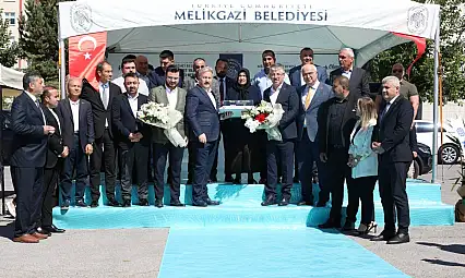 Melikgazi'de açılışlar peş peşe