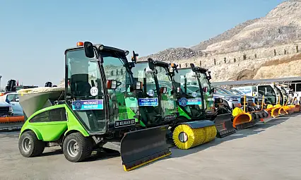 Melikgazi'de kış hazırlıkları tamamlandı