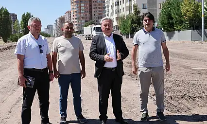 Melikgazi'de ulaşımı rahatlatacak çalışma: 20 metre genişliğinde olacak