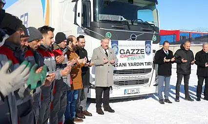 Melikgazi'den Gazze'ye yardım eli