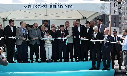 Melikgazi'ye cami açıldı: Tüm başkanlar oradaydı!