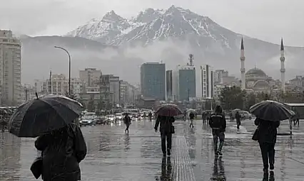 Meteoroloji'den Kayseri için kritik saat verildi: Sağanak geliyor