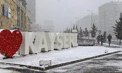 Meteoroloji'den Kayseri'ye 6 uyarı birden!