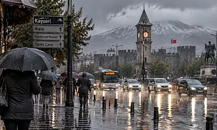 Meteoroloji'den Kayseri'ye uyarı: 3 gün devam edecek!