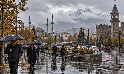 Meteoroloji'den Kayseri'ye yağış uyarısı: 4 gün sürecek!