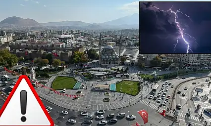 Meteoroloji uyardı! Kayseri'nin sadece o ilçesinde görülecek
