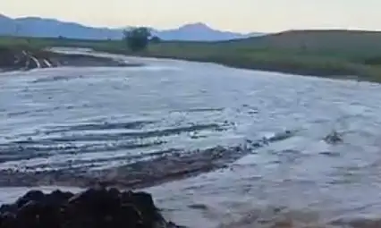 Meteoroloji uyarmıştı: Tomarza sel ve doluya teslim oldu