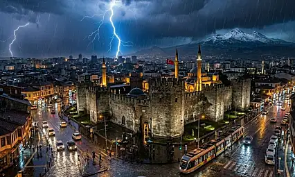 Meteoroloji yayınladı: Kayseri'nin 8 ilçesini etkileyecek!