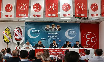 MHP Bünyan'da yeni dönem başladı!