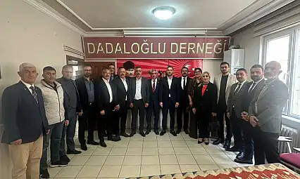 MHP Kayseri heyetinden Dadaloğlu Derneği'ne ziyaret