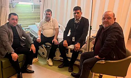 MHP Kayseri İl Başkan Yardımcısı hastaneye kaldırıldı! Bakın kimler ziyaret etti?