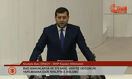 MHP Milletvekili Ersoy: BİK komisyonları düşürülsün