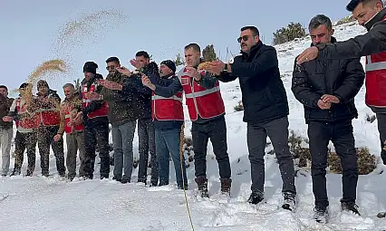 MHP Pınarbaşı, yaban hayatı unutmadı!