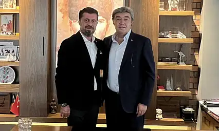 Milletvekili Ataş, PÜİS Bölge Başkanı Polat'ı ziyaret etti