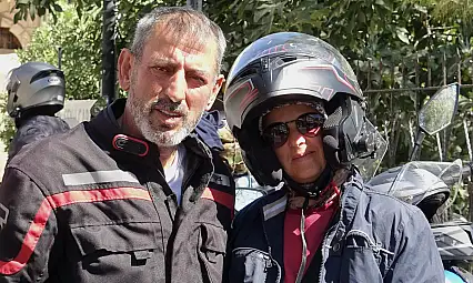 Motosiklet tutkunlarının Doğu Turu Kayseri'de sona erecek