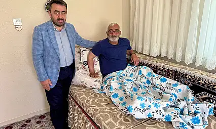 Müftülük personeline evinde moral ziyareti