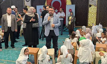 Nasrullahzade Camisi'ndeki Kur'an kursunun açılışını müftü yaptı