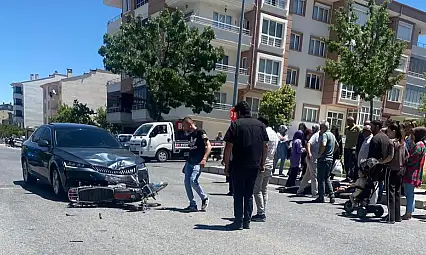 Nevşehir'de çarpışma sonrası 1 kişi yaralandı