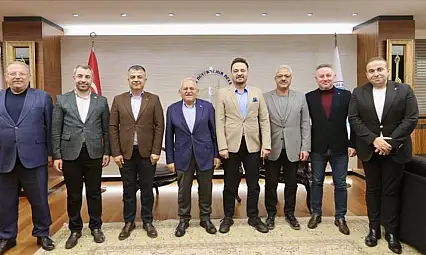 Nevşehirli başkanlar Kayseri'de