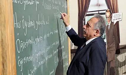 Öğretmen Başkandan Öğretmenler Günü mesajı