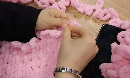 Özel gereksinimli çocuklardan 'Sevgi Örüyoruz' projesi