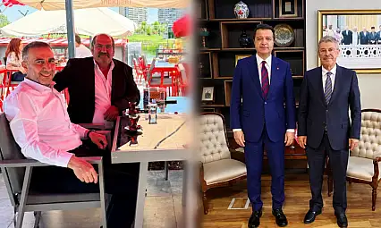 Özışık İl Başkanıyla, Akay Genel Başkanıyla görüştü!