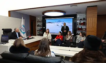 Paris Büyükelçiliği heyeti Kayseri'de