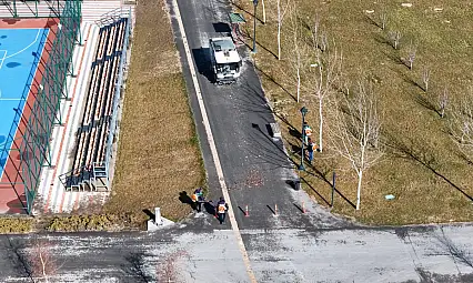 Recep Tayyip Erdoğan Millet Bahçesi temizleniyor