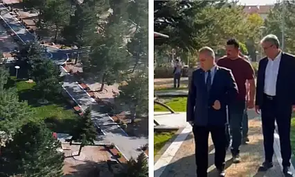 Rektör Altun, kampüse değer katacak yeni projeyi inceledi!