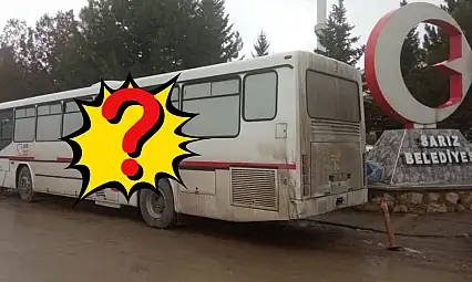 Sarız'da dikkat çeken araç! Neden geldiği sonradan anlaşıldı
