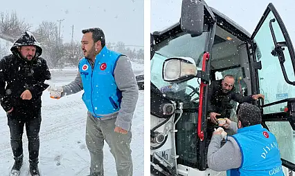Sarız Müftülüğünden yolda kalanlara 'gönül ikramı'