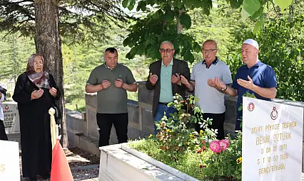 Şehit Piyade Teğmen Bekir Öztürk unutulmadı