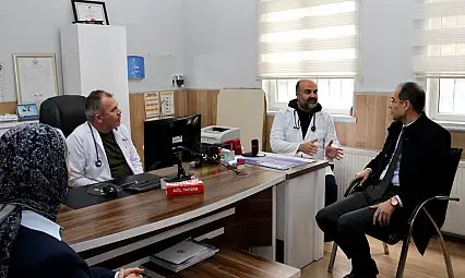 Selçuklu, Nalbantoğlu ve Tanver Aile Sağlığı Merkezlerine ziyaret