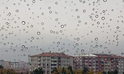 Şemsiyeleri hazırlayın! Kayseri bugün yağışlı