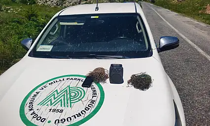 Ses cihazı ve kıl tuzakları... Düzenek kuran kişi yakalandı