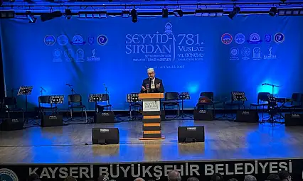 Seyyid Burhaneddin ölümünün 781. yılında dualarla anıldı