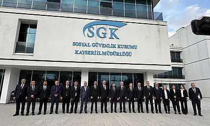 SGK Başkanı Kayseri'de!