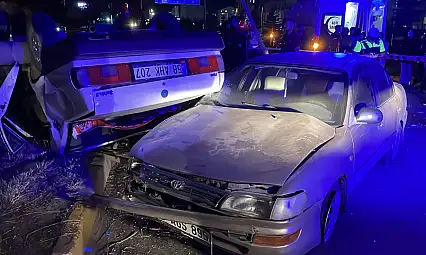 Sivas'ta Kayseri plakalı araç kaza yaptı: 2'si çocuk 5 yaralı