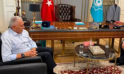 Son Başbakanı Kayseri'den kim ziyaret etti?