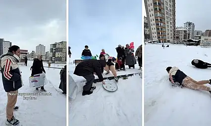 Sosyal medya fenomeni Kayseri'ye geldi! 'Tepsi' ile kaydı