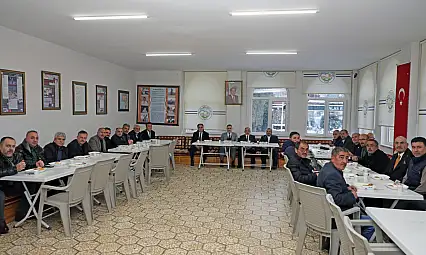 Talas Belediye Başkanı muhtarlar ile buluştu!