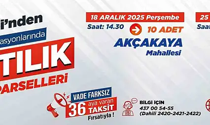 Erciyes ve Ali Dağı manzaralı parseller için geri sayım başladı