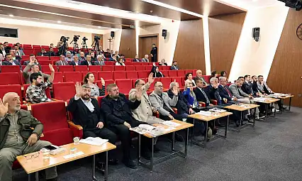 Talas'ta 14 gündem maddesi karara bağlandı