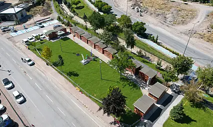 Talas Sahaflar Çarşısı yeni yerinde kitapseverleri ağırlıyor