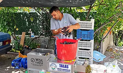 Talas'ta üreticiye büyük kolaylık